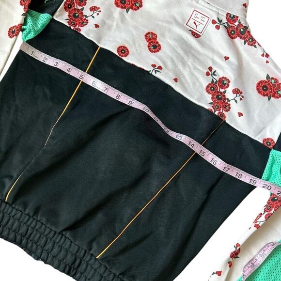 NWOT PUMA X Sue Tsai Xtg Floral Track Jacket In Olivine size XS fits XS or Small - Picture 8 of 12